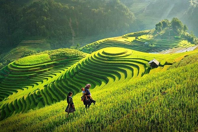 Sapa Trekking Tour 2 Days 1 Night By Bus - The first afternoon: Muong Hoa Valley and Lao Chai