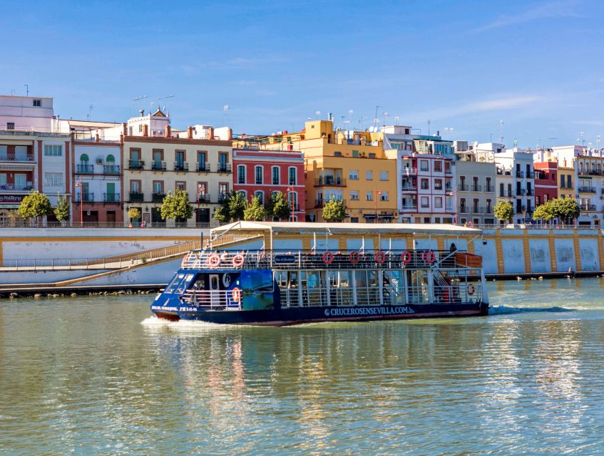 Seville: Panoramic Cruise, Hop-On-Hop-Off Bus & Walking Tour - Use the bus stops to connect Seville’s main areas