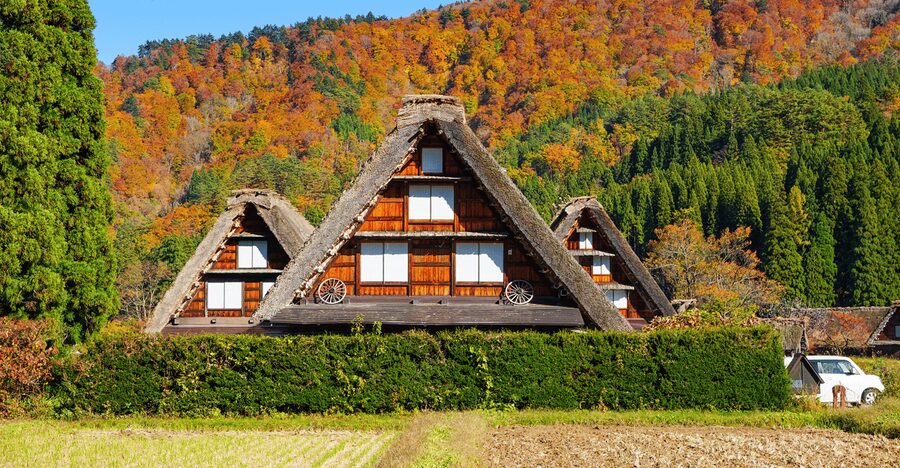 Shirakawago and Takayama 1 Day Bus Tour from Nagoya - Shirakawago and its prayer-shaped roofs