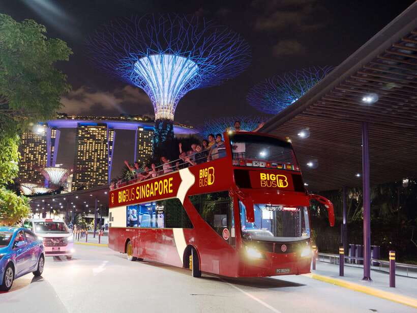 Singapore: Big Bus Hop-On Hop-Off Tour by Open-Top Bus - Yellow City Route: Marina Bay, Orchard Road, and the Botanic Gardens