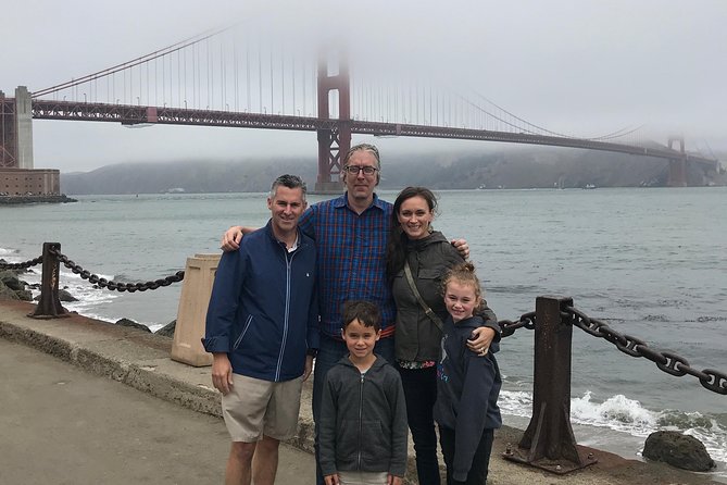 Skip The Bus: San Francisco By Luxury Van Tour - Golden Gate Bridge: a proper photo pause