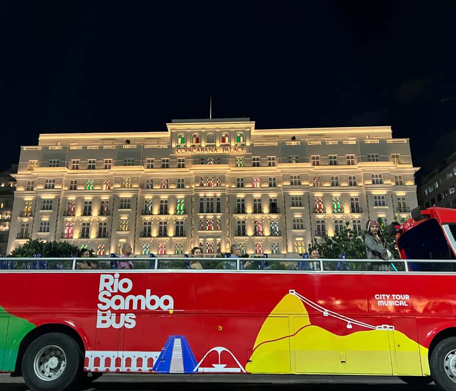 Skyline Night Tour Rio de Janeiro - Panoramic City Tour Rio Samba Bus - What the $30 actually buys you