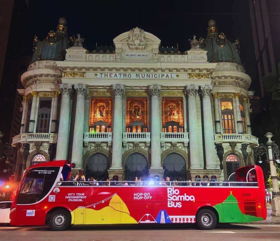 Skyline Night Tour Rio de Janeiro - Panoramic City Tour Rio Samba Bus - Flamengo gives you a broad first view