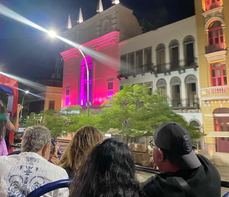 Skyline Night Tour Rio de Janeiro - Panoramic City Tour Rio Samba Bus - Lapa is the musical heart of the route
