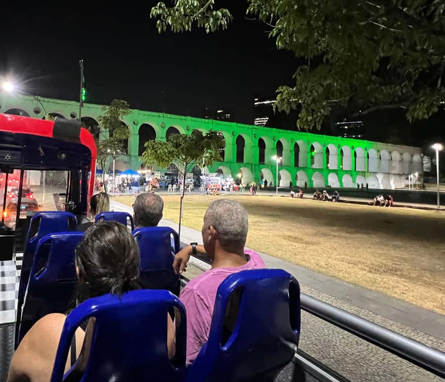Skyline Night Tour Rio de Janeiro - Panoramic City Tour Rio Samba Bus - Starting in Copacabana after sunset