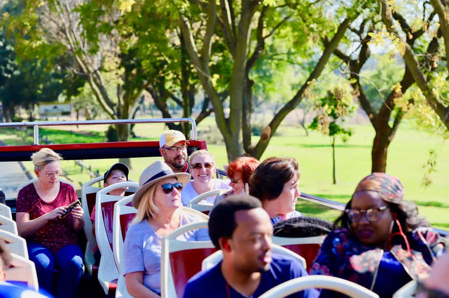 Soweto: Hop-On Hop-Off Bus, City Tour and Apartheid Museum - The open-top bus route through Johannesburg