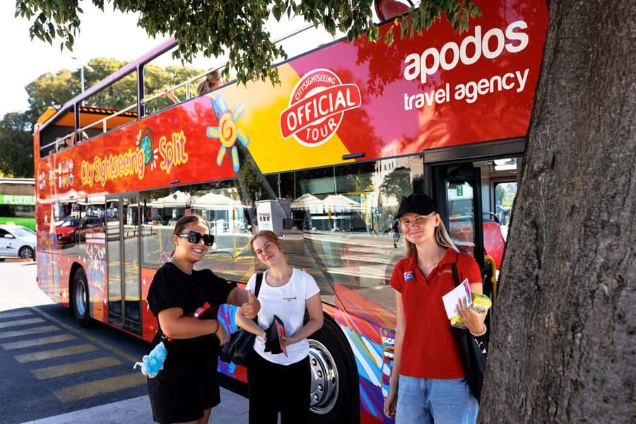 Split: Hop-On Hop-Off Sightseeing Red Line City Tour - Marjan Hill and the outer sights
