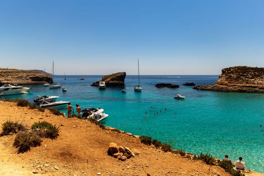 St. Paul's Bay: Blue Lagoon, Comino & Gozo with Bus Tour - From Mgarr Harbour to Victoria