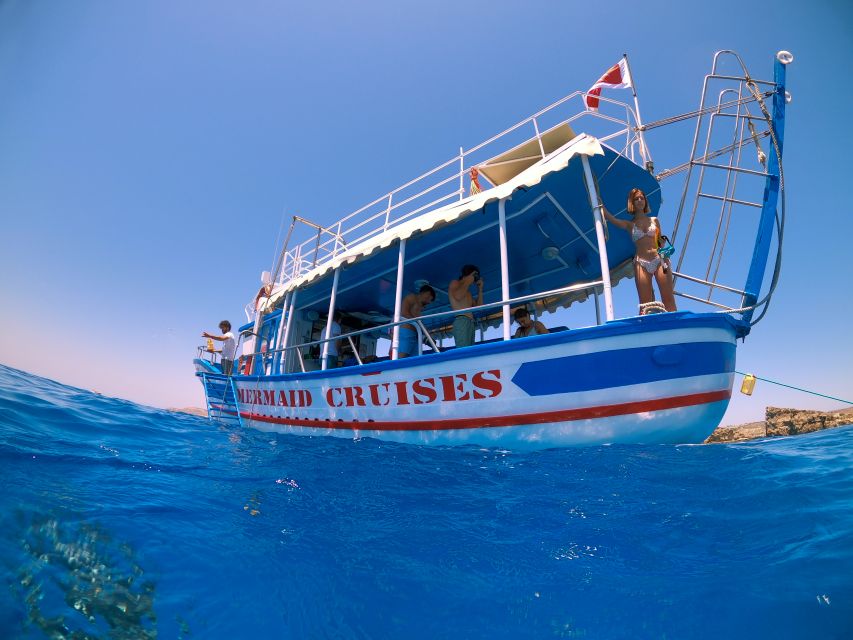 St. Paul's Bay: Blue Lagoon, Comino & Gozo with Bus Tour - Caves, Elephant Rock, and the return cruise