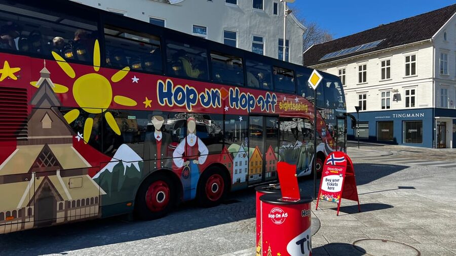 Stavanger: 24-Hour Hop-On Hop-Off Bus Pass GrayLine - Old Stavanger, harbor views, and the city center
