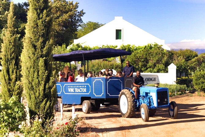 Stellenbosch Wine Tractor hop-on-hop off wine tasting tour - Starting at Eikendal Wine Estate