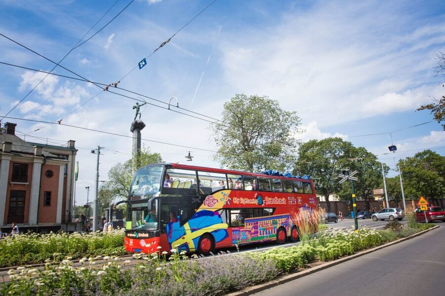 Stockholm: City Sightseeing Hop-On Hop-Off Bus Tour - Karlaplan, Stureplan, and the Ice Bar