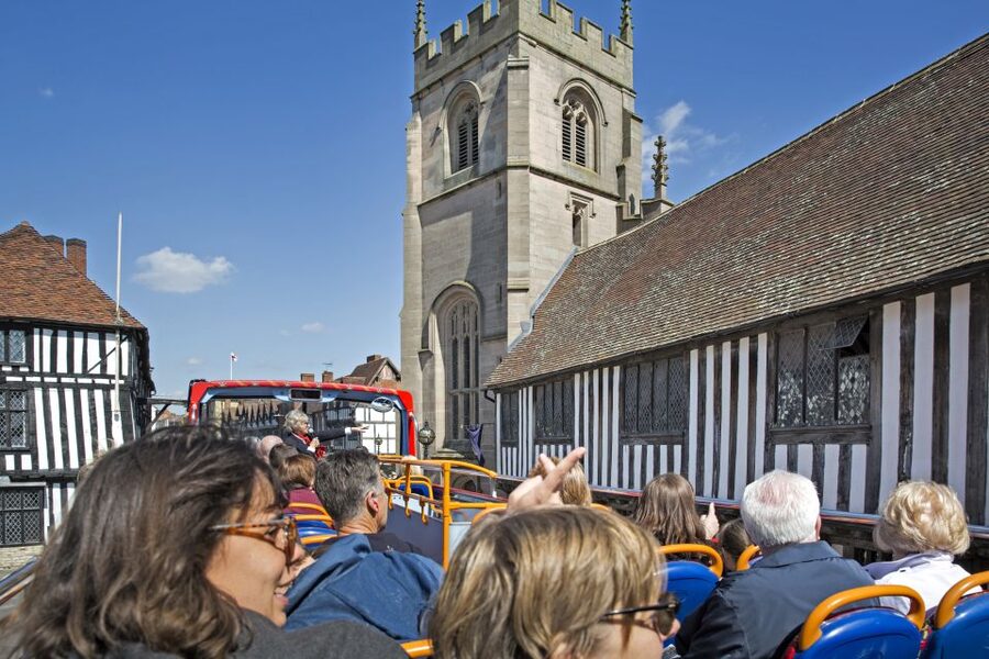 Stratford-upon-Avon:City Sightseeing Hop-On Hop-Off Bus Tour - Key points to know before boarding
