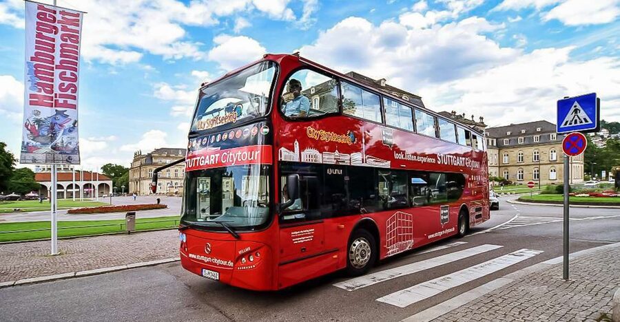 Stuttgart 24-Hour Hop-On Hop-Off Sightseeing Bus Tour - Why Stuttgart works well from the top deck