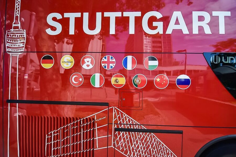 Stuttgart 24-Hour Hop-On Hop-Off Sightseeing Bus Tour - The Green Tour, one hour through Stuttgart’s southern hills