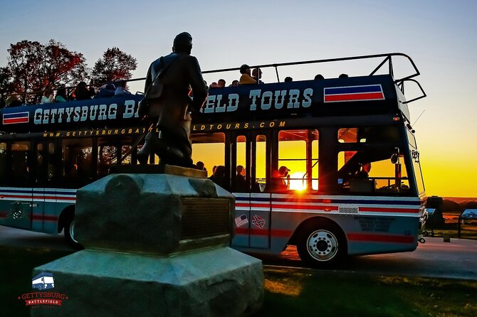 Sunset Double Decker Bus Tour in Gettysburg - Why a bus is a smart first look at Gettysburg