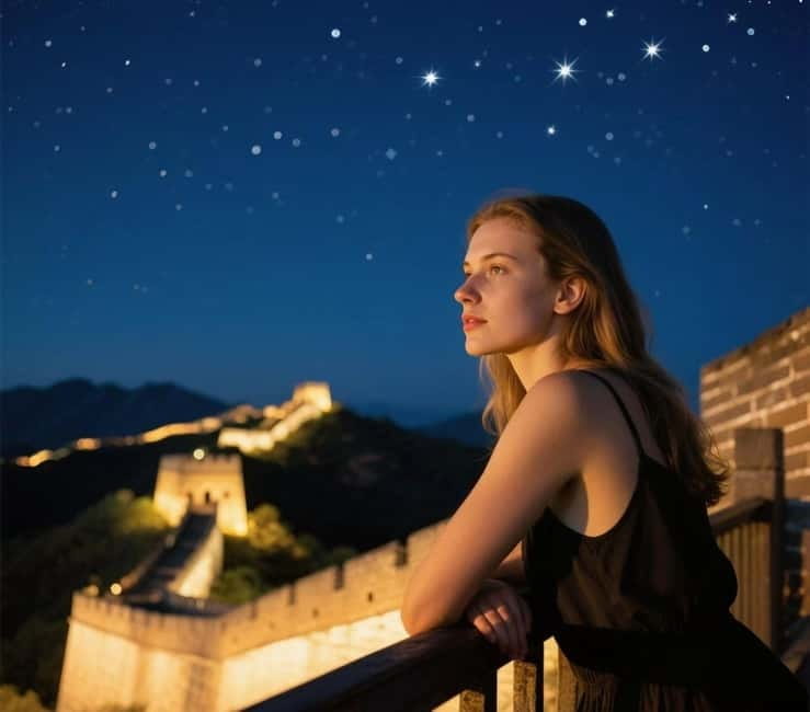 Sunset Glow at Mutianyu Great Wall Night Bus Tour+Ticket - Meeting the bus at Hepingxiqiao Station