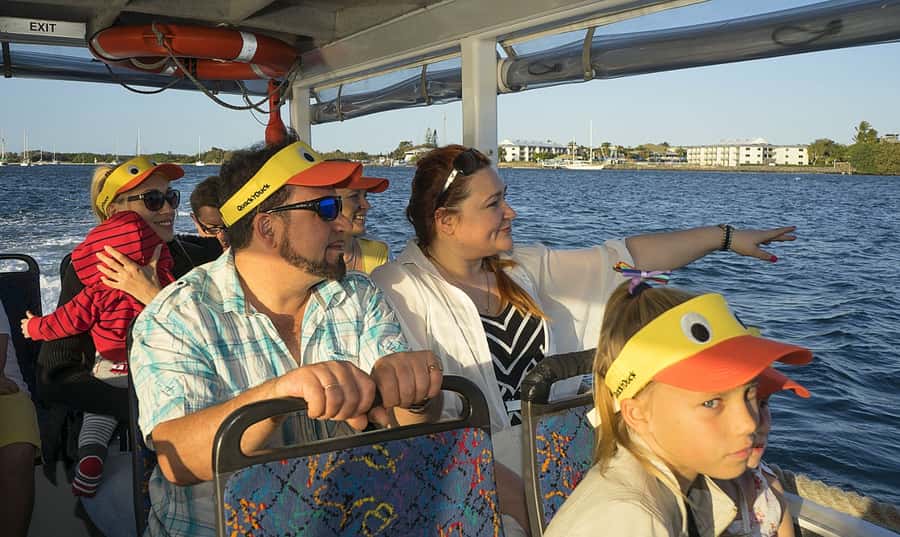 Surfers Paradise: Guided Gold Coast Amphibious Bus Tour - Starting in the heart of Surfers Paradise