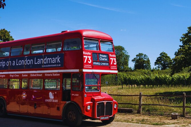 Sussex Vineyard & Winery Bus Tour on Iconic Vintage London Bus - Key details before you book