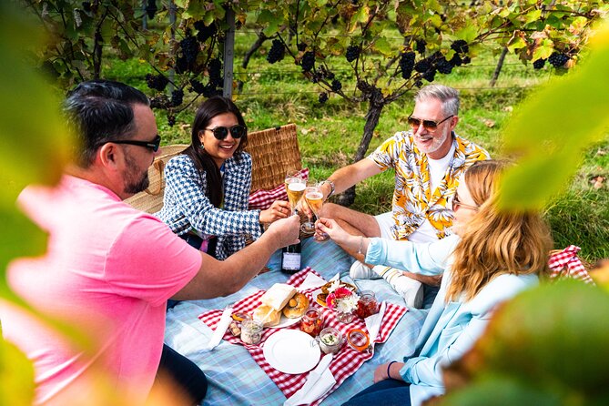 Sussex Vineyard & Winery Bus Tour on Iconic Vintage London Bus - What arrives in the picnic hamper