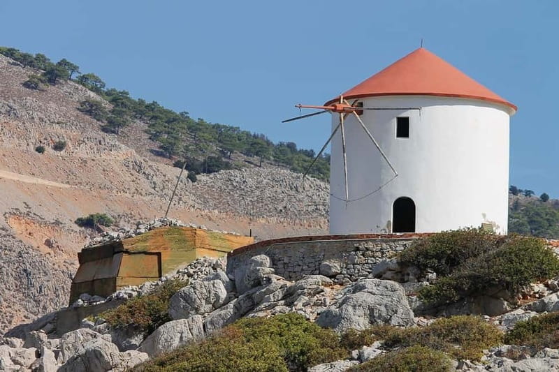 Symi: Bus Excursions To Panormitis Monastery - Arriving at the 1783 Panormitis Monastery