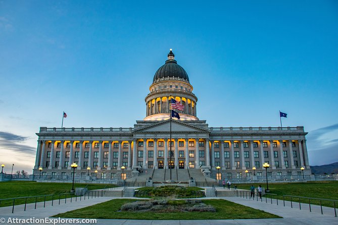 Tabernacle Choir Performance + Salt Lake City Guided Bus Tour - The State Capitol is the best longer stop