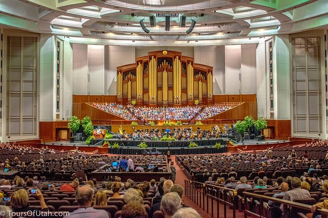 Tabernacle Choir Performance + Salt Lake City Guided Bus Tour - Pioneer sites put the city in context