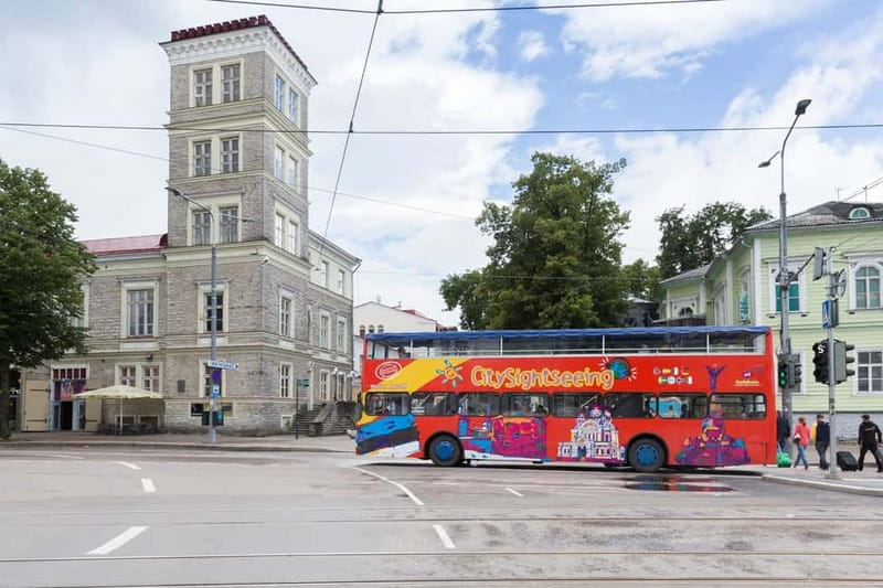 Tallinn: City Sightseeing Hop-On Hop-Off Bus Tour - Red Line: Tallinn’s historic center in 55 minutes
