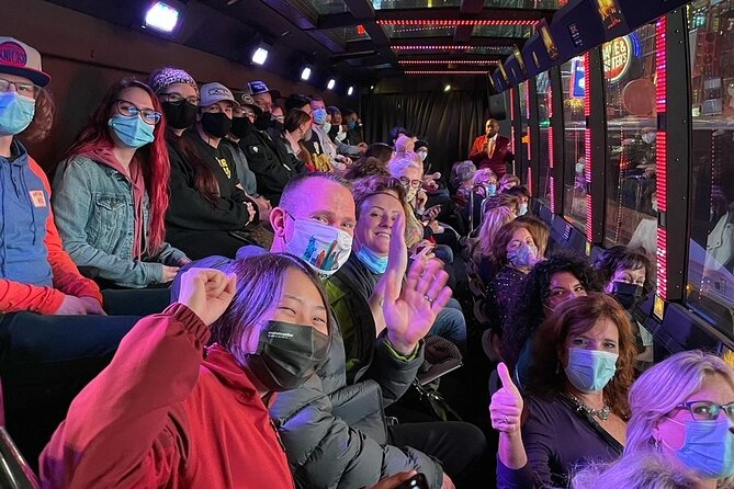 The RIDE Experience Theatrical Bus Tour - Central Park and Columbus Circle slow the pace