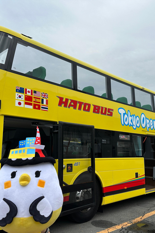 Tokyo: 60min Panoramic Open Top Bus Tour with Audio Guide - Key points to know before boarding