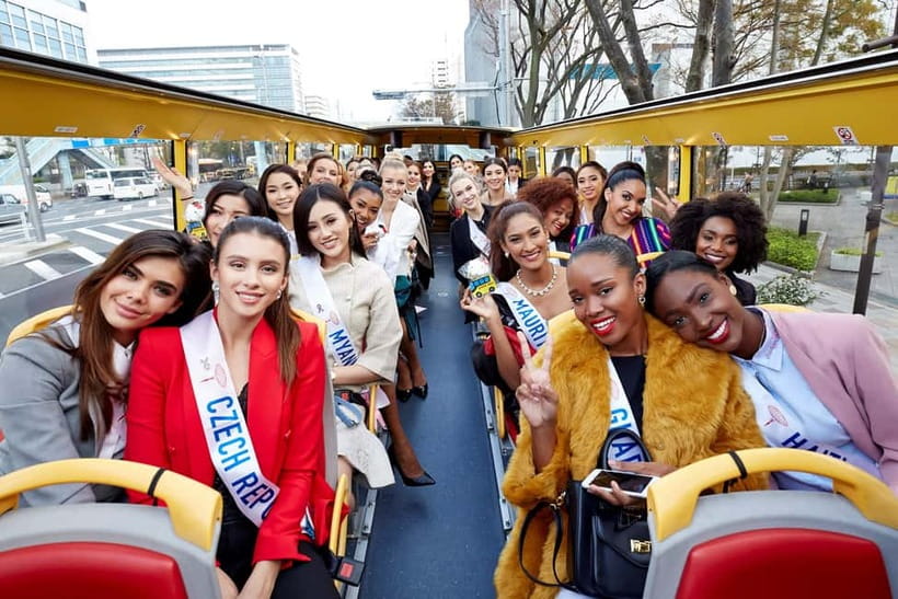 Tokyo: 60min Panoramic Open Top Bus Tour with Audio Guide - Comfort, seating, and weather limits