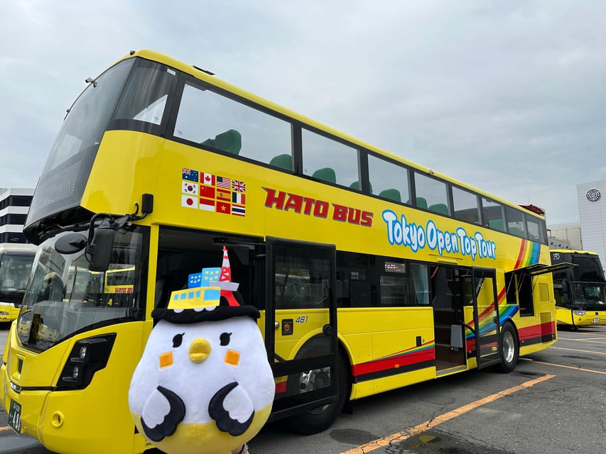 Tokyo: 60min Panoramic Open Top Bus Tour with Audio Guide - Toranomon and Tokyo Tower from the upper deck