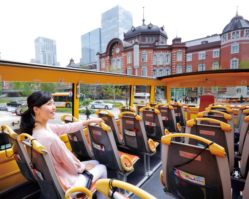 Tokyo: 60min Panoramic Open Top Bus Tour with Audio Guide - Finding the Hato Bus office near Tokyo Station