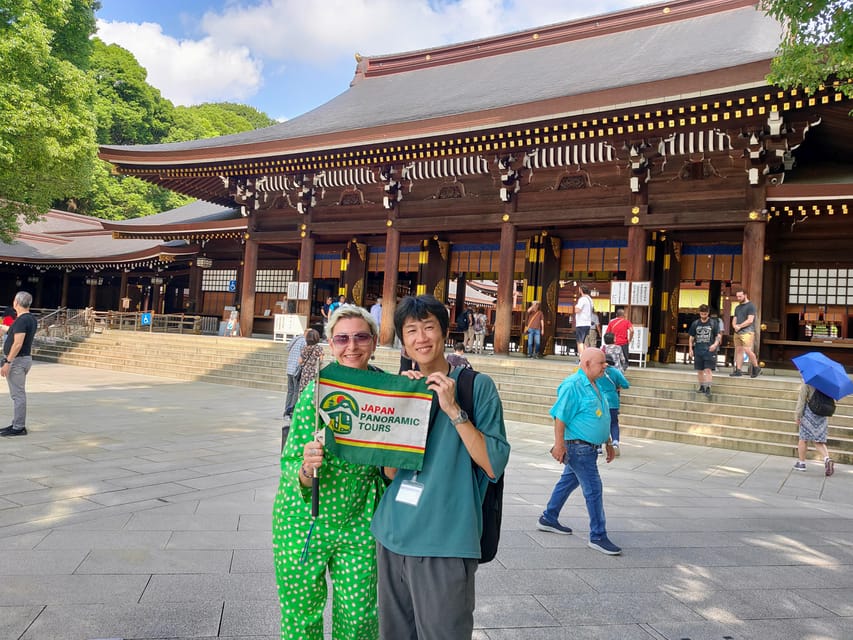 Tokyo: Morning Sightseeing Bus Tour - Meeting at the Love sculpture