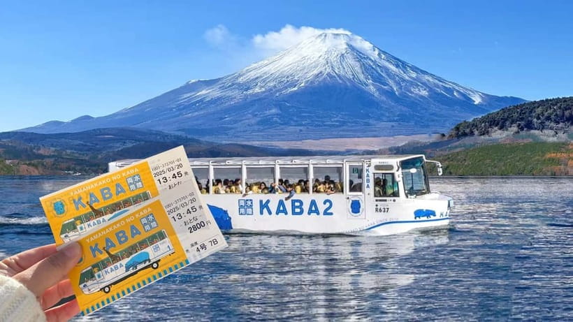 Tokyo: Mount Fuji Views and KABA Amphibious Bus Day Tour - Why this Fuji day trip works from Tokyo