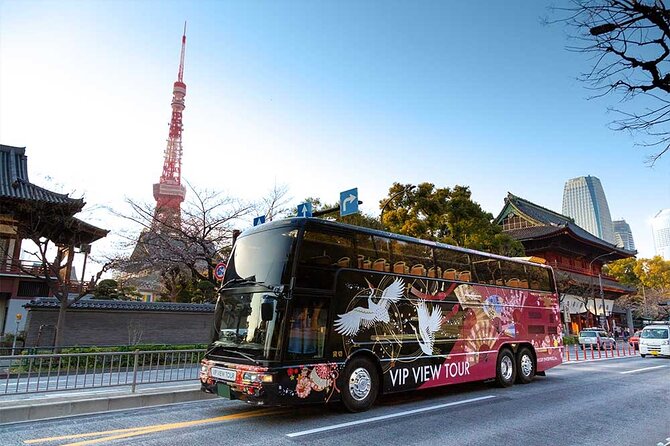 Tokyo: Open Top Sightseeing Bus with Audio Guide - What this Tokyo bus ride actually offers