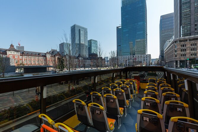 Tokyo: Open Top Sightseeing Bus with Audio Guide - Open-top seating and Tokyo weather