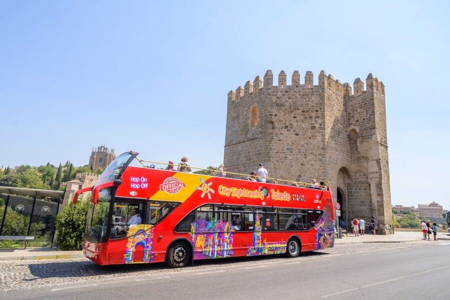 Toledo: City Sightseeing Hop-On Hop-Off Bus Tour & Extras - Stop 2: Bisagra Gate and Toledo’s old defenses