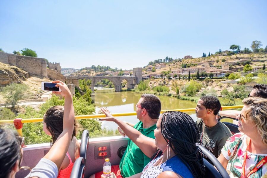 Toledo: City Sightseeing Hop-On Hop-Off Bus Tour & Extras - Stop 6: Cigarrales and the wider Toledo view