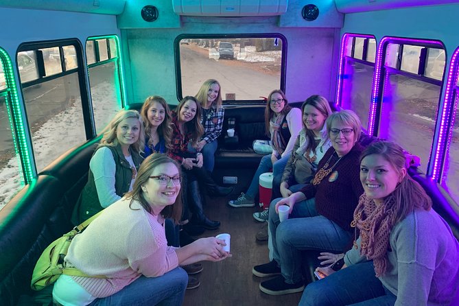 Top Shelf 14-Passenger Party Bus Rental - Weddings, proms, and work events