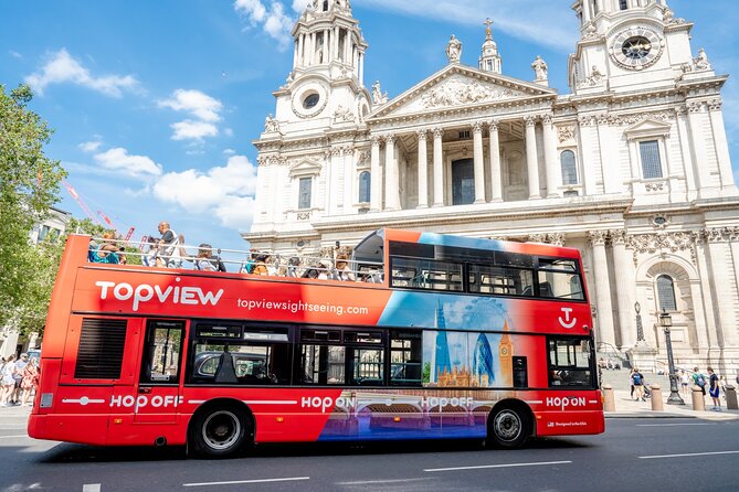 TopView® 24 Hr Hop on Hop off Bus Tour with River Cruise & Walks - What you get for $49.37