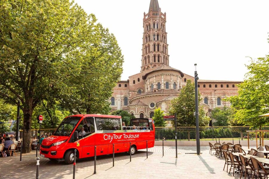 Toulouse: City Sightseeing Tour by Bus with Audio Guide - What you see on the city circuit