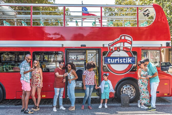 Tourist bus around Santiago for a day - Parque Arauco and Bicentennial Park
