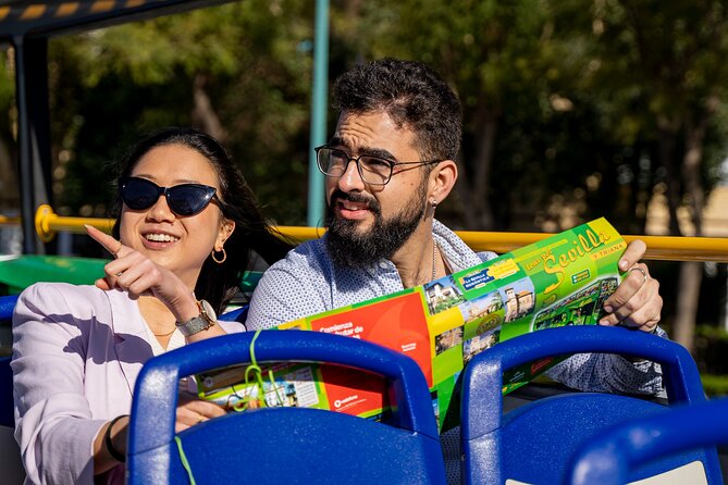 Tourist bus tour of Seville - Alameda, the old center, and Plaza de Armas