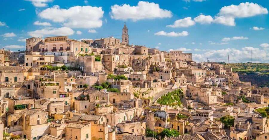UNESCO Tour: Alberobello and Matera by private bus from Bari - The 75-minute ride to Matera
