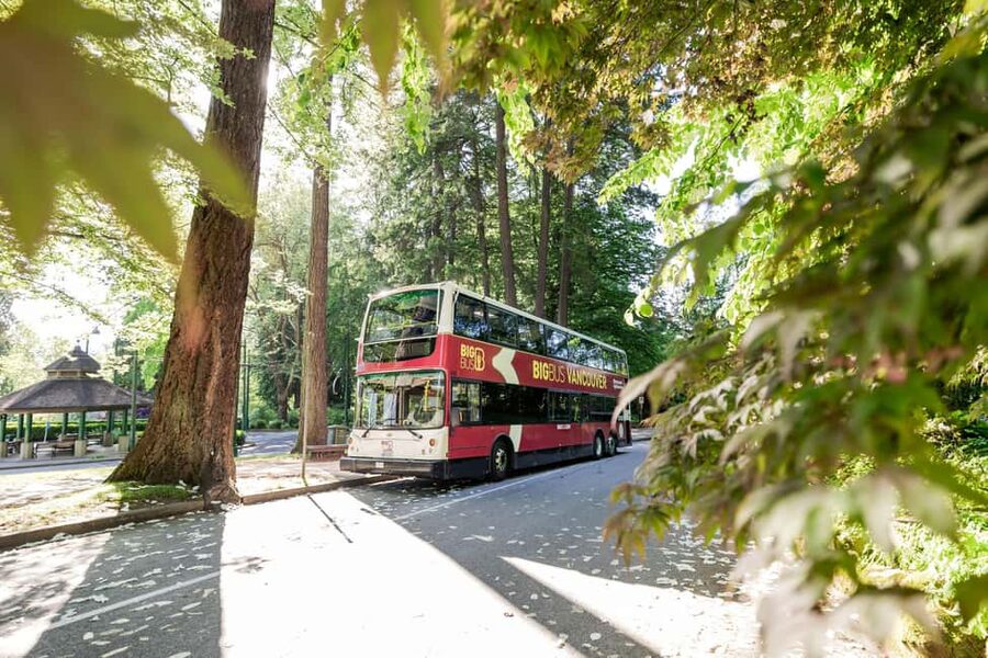 Vancouver: Hop-on Hop-off Sightseeing Tour with 10 Stops - False Creek and the route back downtown