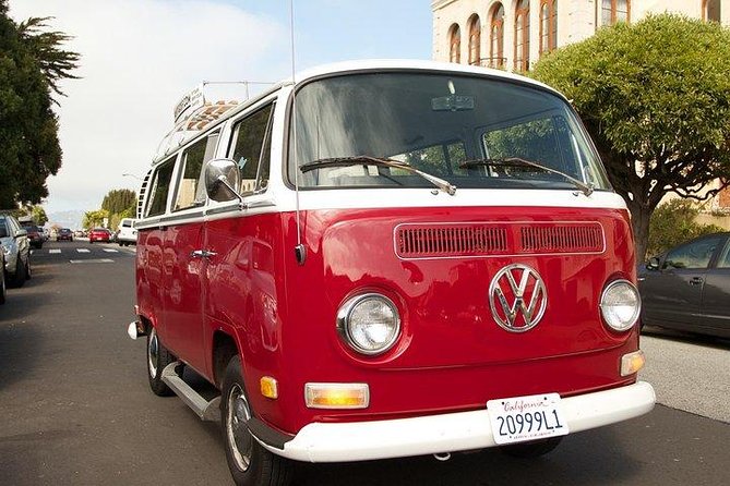 Vantigo - The Original San Francisco VW Bus Tour - Golden Gate Bridge views without a long stop