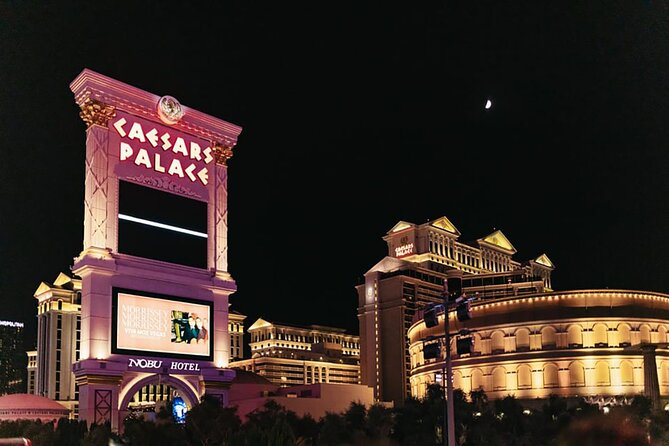 Vegas Illuminated 3H Ultimate Vegas Panaromic Night Bus Tour - Starting near the High Roller at 7:00 PM