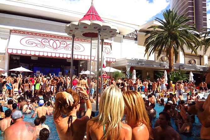 Vegas Pool Party Crawl by Party Bus w/ EZ Entry & Free Drinks - What the host adds to the day