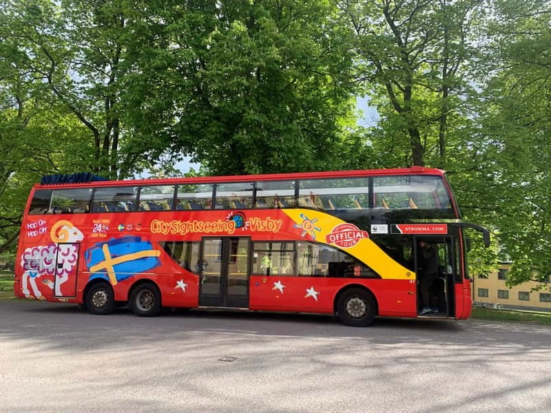 Visby: Hop-On Hop-Off 1 day Bus Tour - Key points to know before you ride
